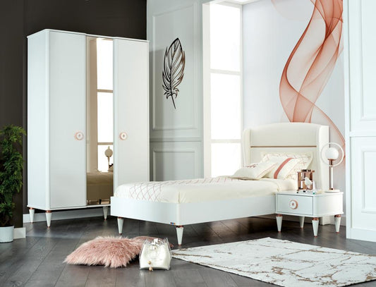 Bella 3-door youth wardrobe