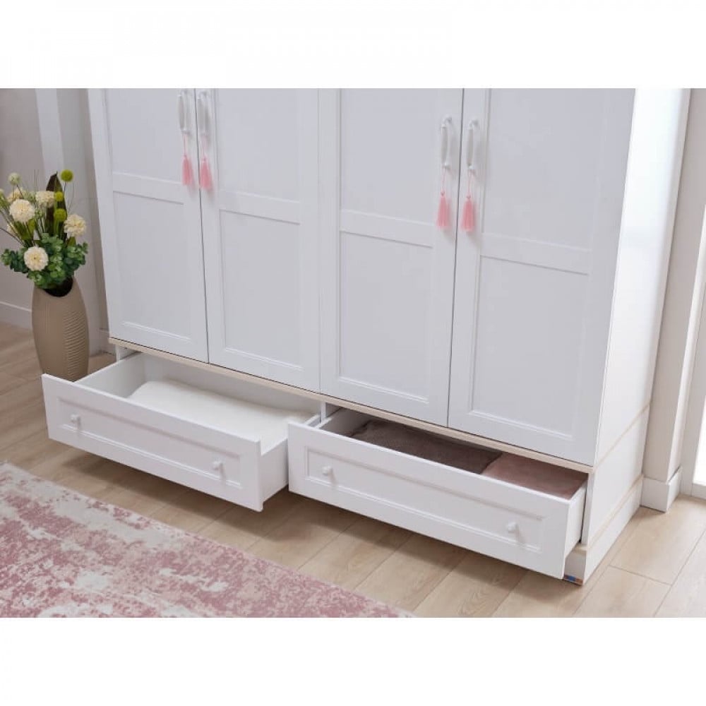 4-door wardrobe