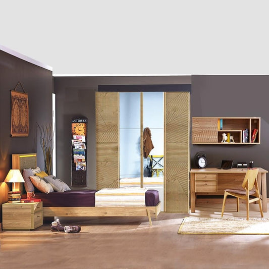 غرفة نوم شبابية اوريجامي طقم 5 قطع