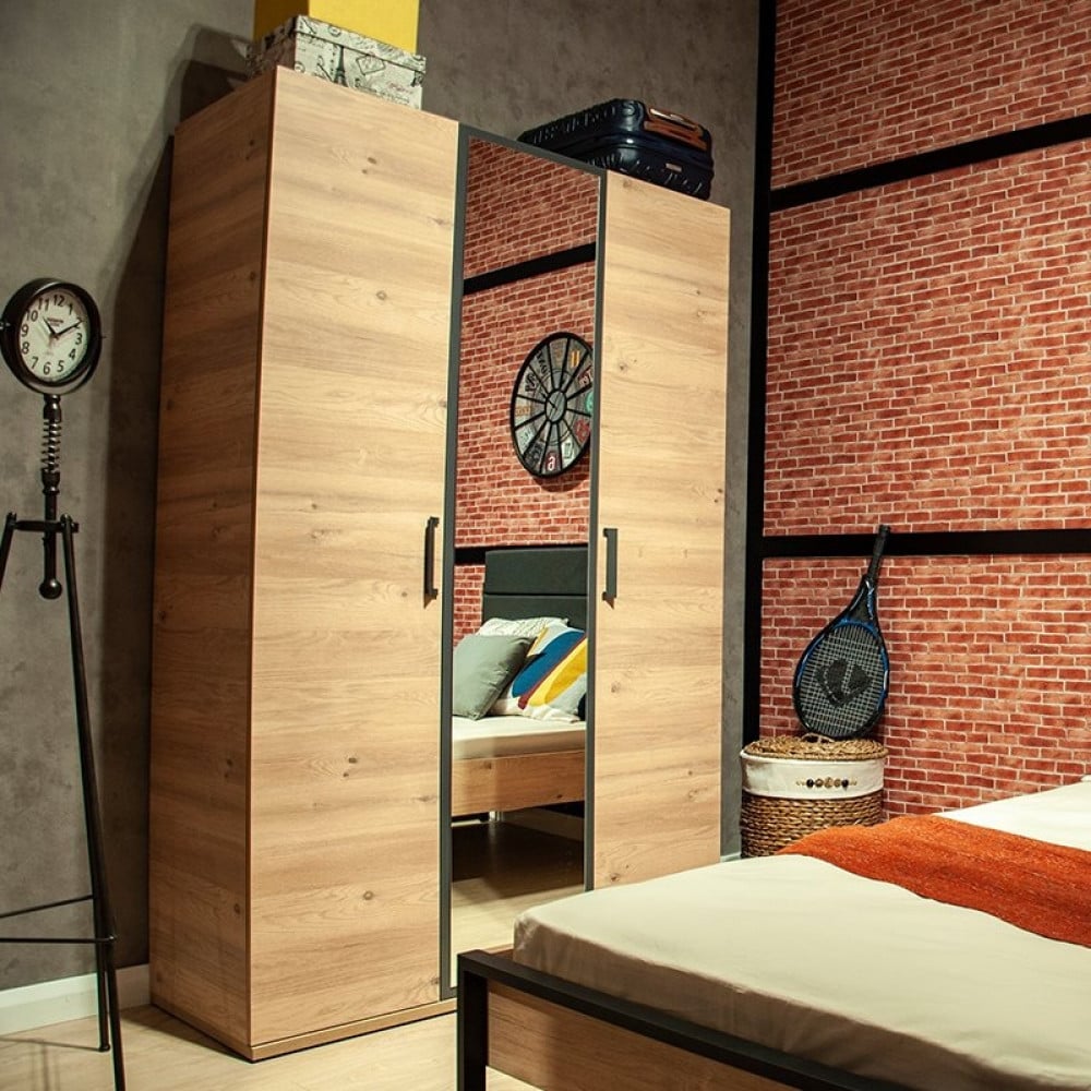Irony 3-door wardrobe