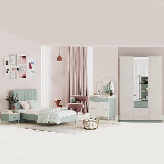 غرفة نوم شبابية ليلا طقم 5 قطع