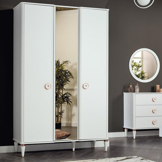 Bella 3-door youth wardrobe