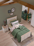 120 cm bed with zipper, Monte Youth