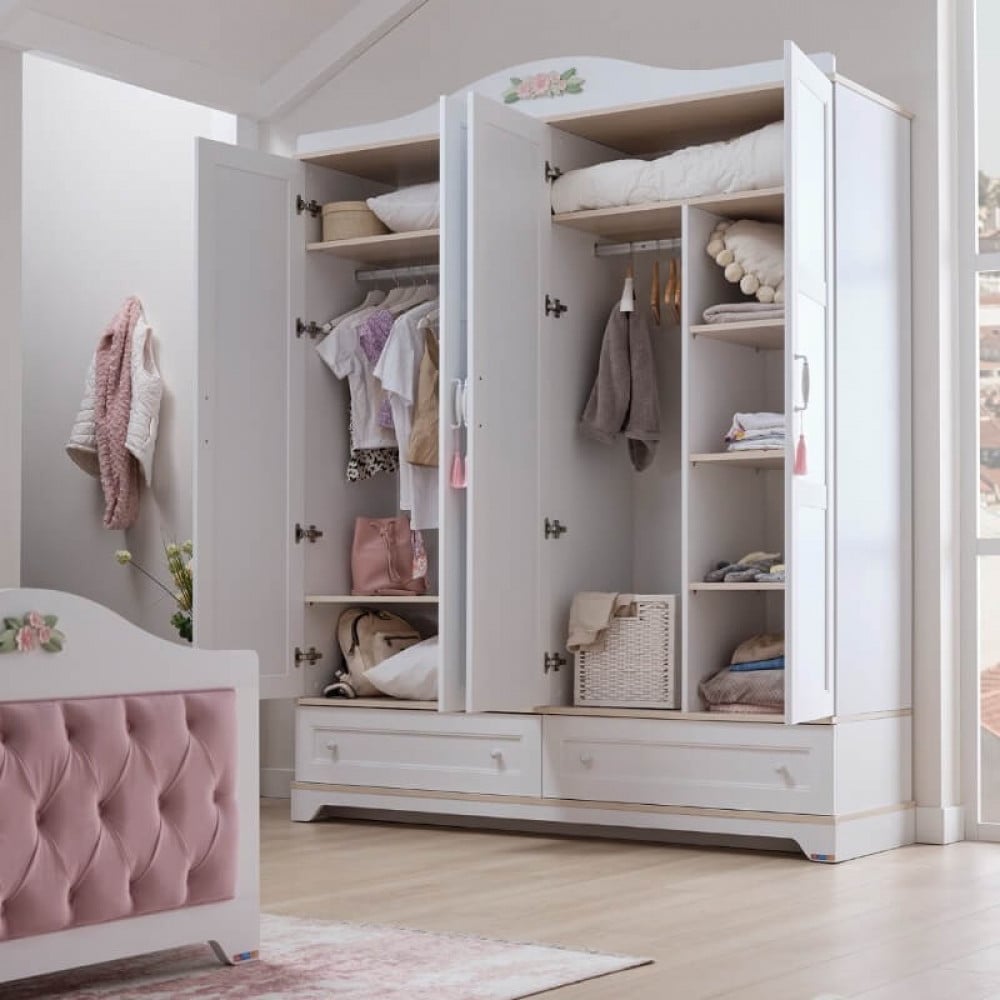 4-door wardrobe