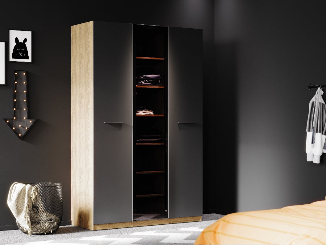 غرفة شبابيه ليجند رمادي7 قطع