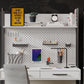 Study desk with shelf, white legend, youth